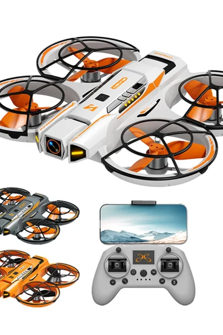 A21 PRO Mechanical Armor Style WiFi FPV with Dual Camera 180° Electrically Adjustable Optical Flow Hover Brushless Circl