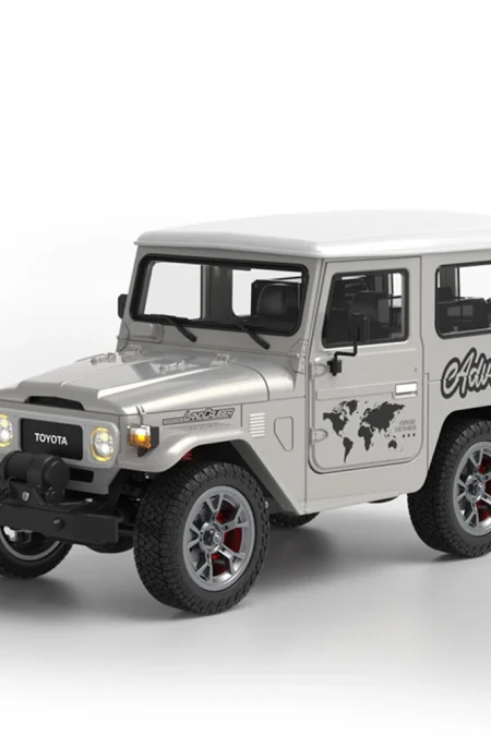 TRASPED HG4-211 RTR 1/16 2.4G 4WD RC Car for TOYOTA FJ40 Land Cruiser Off-Road Truck with Winch LED Light Sound Smoke Si