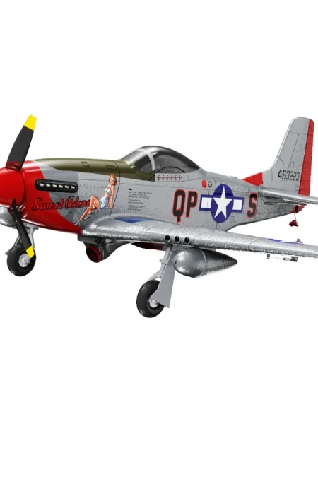 MO-FLY P-51D Mustang 1/16 Scale 685mm Wingspan 2.4GHz 10CH Built-in Gyro 3D/6G Switchable One Key Aerobatics Brushless E