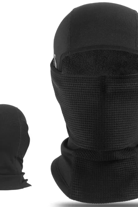 WEST BIKING Winter CyclingFace Cover Breathable Full Face Protection Double Layer Thickening Thermal Faceguard for Ski