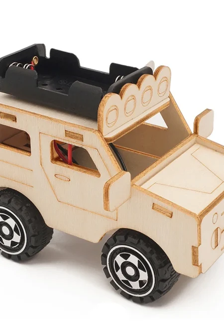 Innovative Technology Small Production for Jeep Car Electric Toy Student Scientific Experiment DIY Handmade Model School