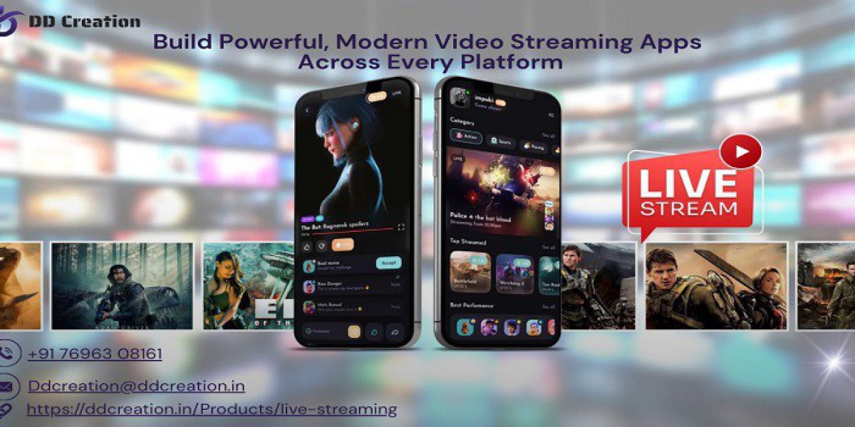 Live Streaming App Development Solutions Powered by DD Creation