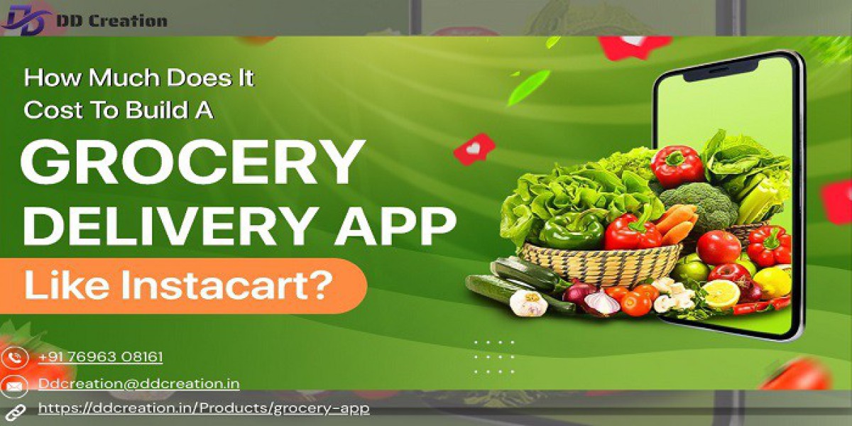 Grocery Ecommerce App Used by DD Creation